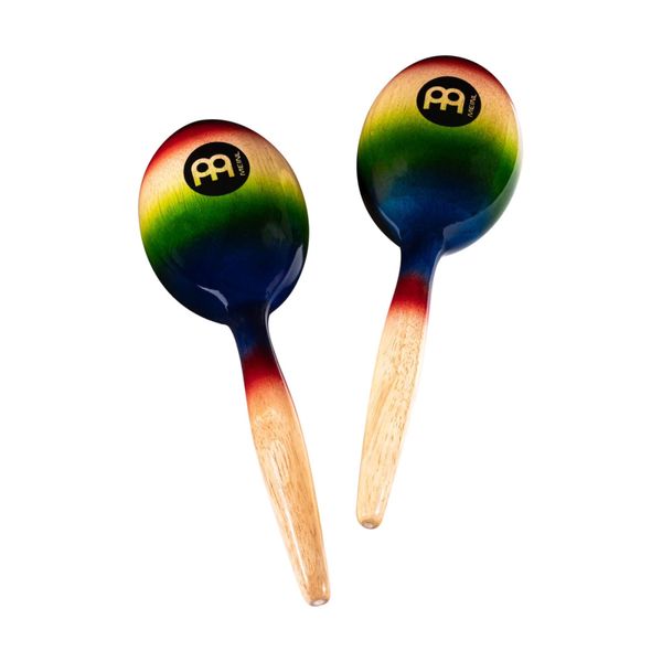 Meinl MWM1MC Wood Maracas, Multi color