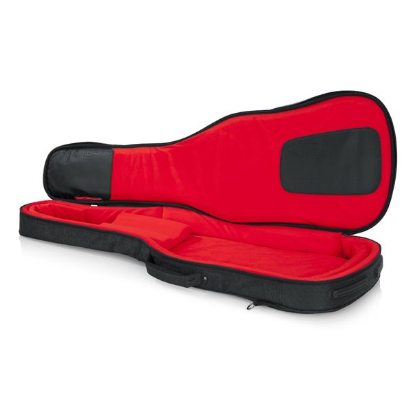 Gator GT-ELECTRIC-BLK Transit Series Bag for Gitar, Charcoal Black