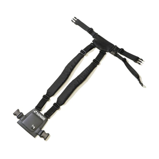 Hovedbilde Sonor PG 6560 PowerStrap for Skarptromme, S-M, Svart