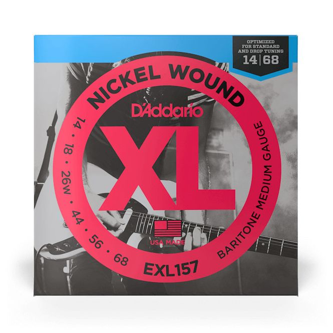 Hovedbilde D'Addario EXL157 Baritone El. Gitar Strenger (14-68)