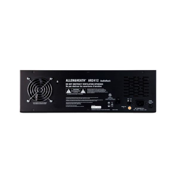 A&H AR2412 AudioRack for QU og GLD, 24 inn/12 ut