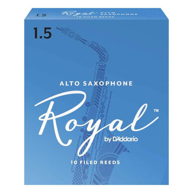 Hovedbilde D'Addario Royal Altsax 1.5, 10-pack