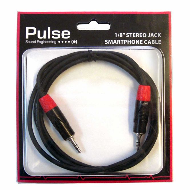 Hovedbilde Pulse 3.5mm Stereo Jack Kabel 1,5m