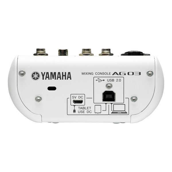 Yamaha AG03 MK2 Mikser med USB, Hvit