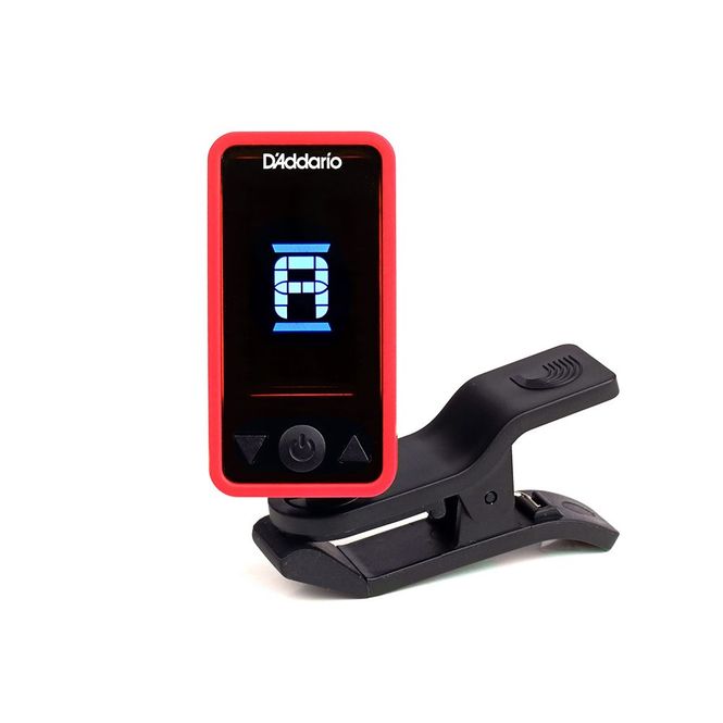 Hovedbilde D'Addario PW-CT-17RD Eclipse Chromatic Clip-On Tuner Red
