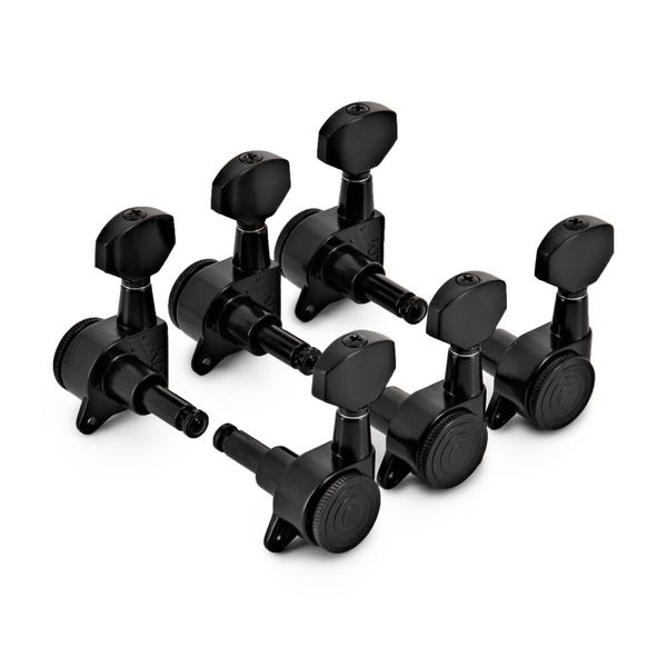 Ortega OTMLOCK33-GB Locking Tuners, 3+3 Black