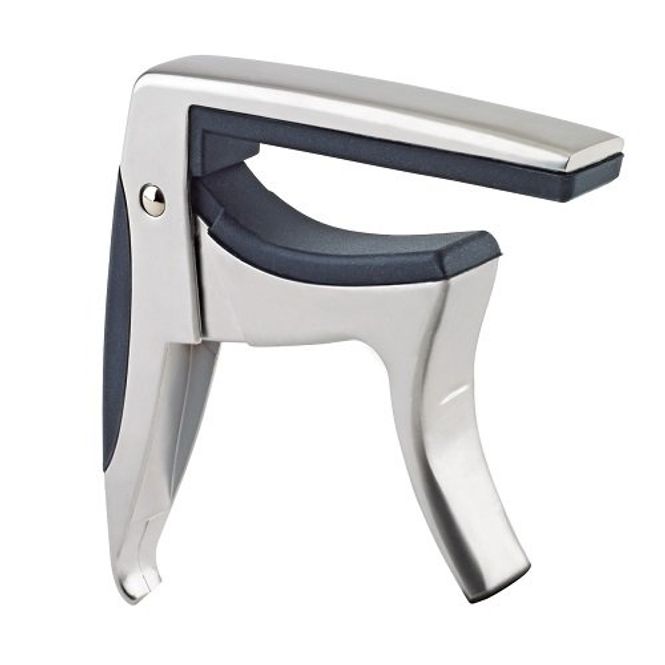 Hovedbilde K&M 30910 Capo for Klassisk Gitar, Sølv