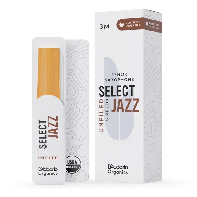 Hovedbilde D'Addario Select Jazz Unfiled Tenorsax, 3 Medium