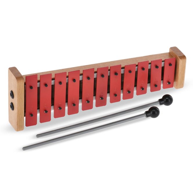 Hovedbilde GEWA Diatonisk Klokkespill m/ køller og bag