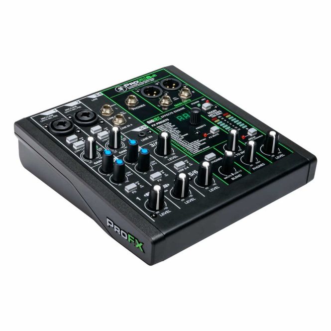 Hovedbilde Mackie ProFX6v3 6-Kanals Analog Mikser med USB