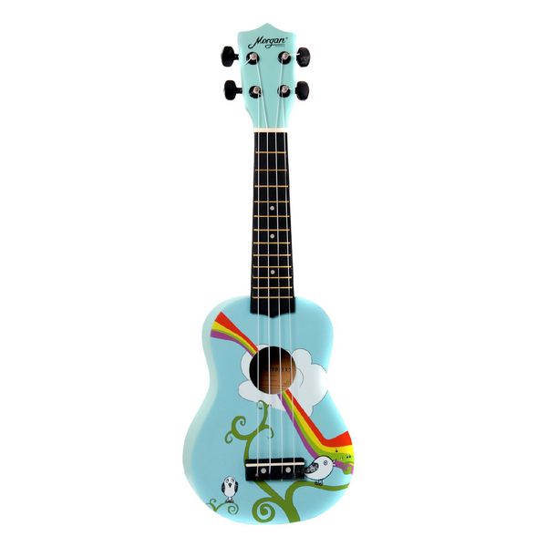 Morgan UK S 100 Ukulele - Bird m/bag