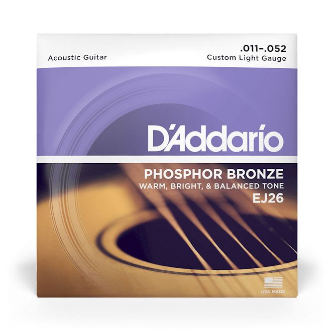 Hovedbilde D'Addario EJ26 Phosphor Bronze (011-052)