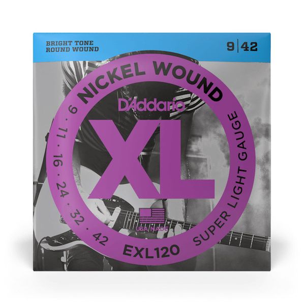 D'Addario EXL120 El. Gitar Strenger (09-42)