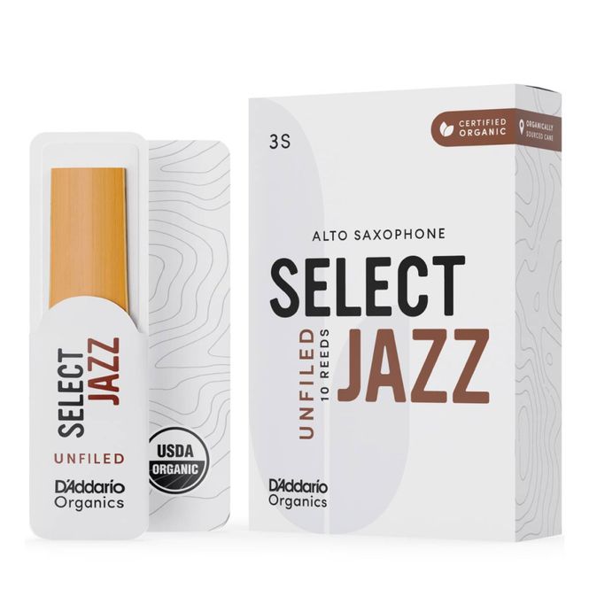 Hovedbilde D'Addario Select Jazz Unfiled Altsax, 3 Soft