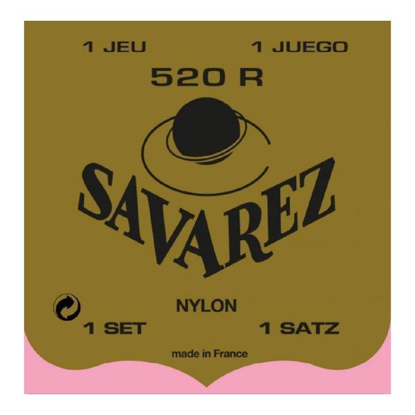 Savarez 520R Normal Tension Strengesett Klassisk Gitar