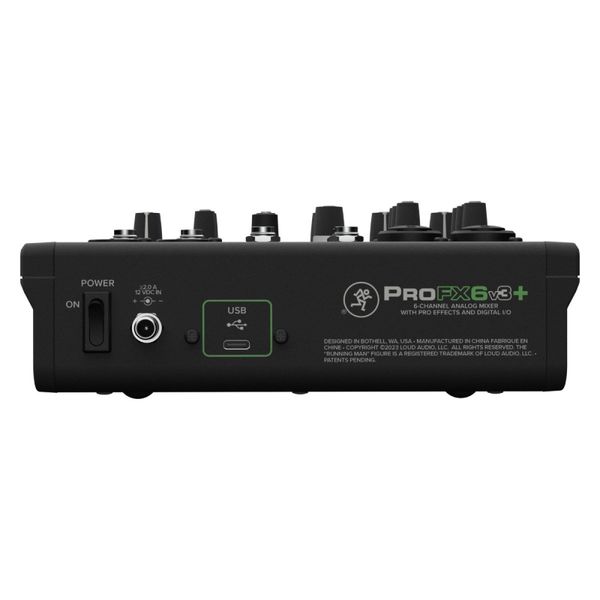 Mackie ProFX6v3+ 6-Kanals Analog Mikser med Bluetooth